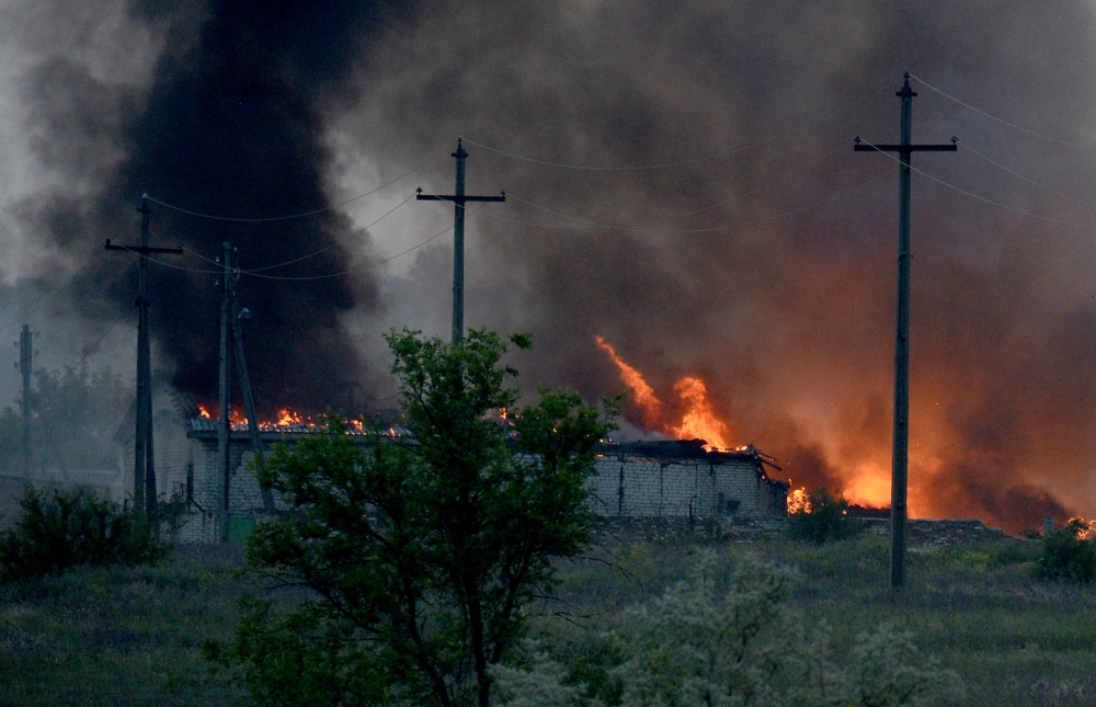 При пожаре на военном складе Минобороны Украины сдетонировали боеприпасы