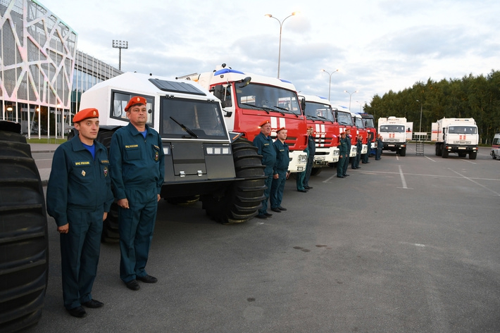 Татарстанским спасателям передана новая спецтехника