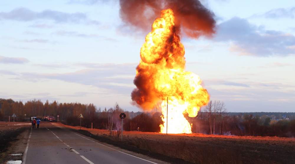 В МЧС сообщили о прорыве трубы газопровода в Подмосковье