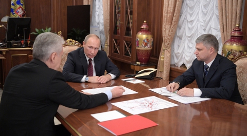 Путин поддержал проект строительства в Москве новой ветки наземного метро