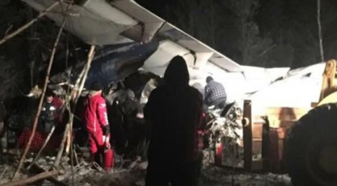 В Канаде потерпел крушение пассажирский самолет