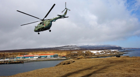 В Красноярском крае совершил жесткую посадку Ми-8 с людьми на борту