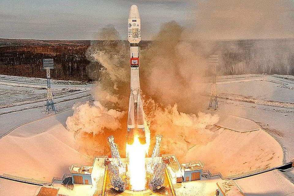 С Байконура стартовала ракета "Союз-2.1а" с кораблем "Прогресс МС-08"