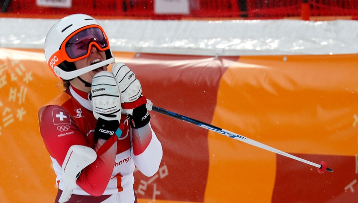 Швейцарка Жизен завоевала золото в горнолыжной комбинации