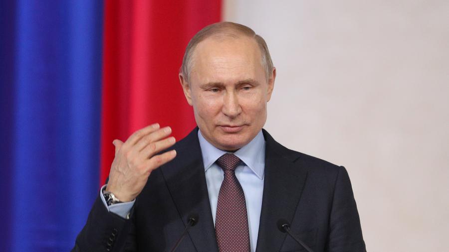 Путин одержал победу на выборах президента России в Вашингтоне