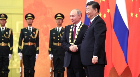Путин стал первым кавалером высшего ордена Китая