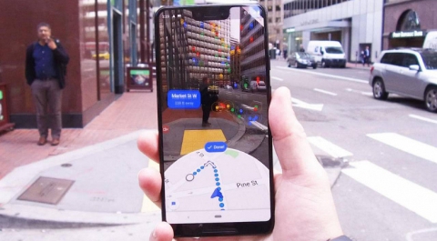 Дополненная реальность в Google Maps упрощает ориентирование на местности