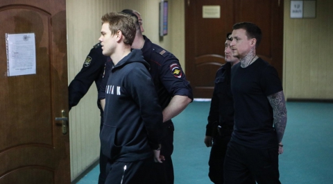 В Москве эвакуируют здание суда, где проходит заседание по делу Кокорина и Мамаева