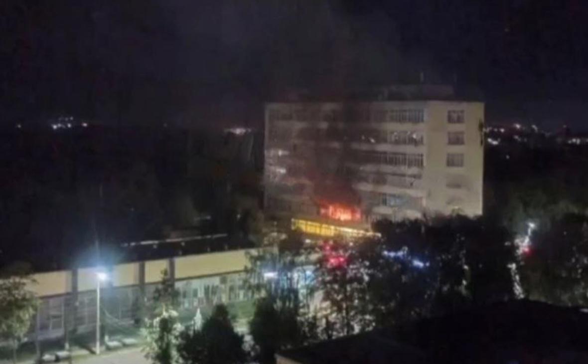 Украинский дрон атаковал промышленный объект в Брянске