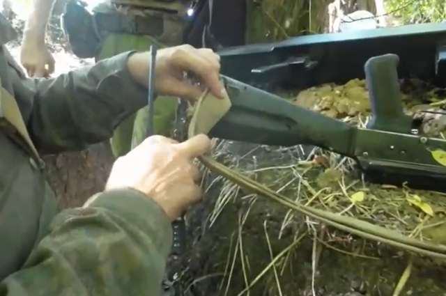 Украинский БПЛА сбросил взрывное устройство в Курской области