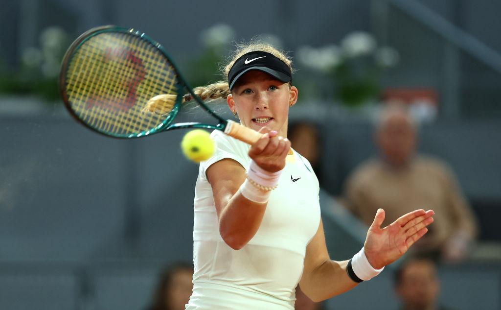 Мирра Андреева проиграла Соболенко в четвертьфинале турнира в Мадриде