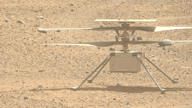 Последний полёт марсианского вертолёта завершился экстренным приземлением, но катастрофы удалось избежать