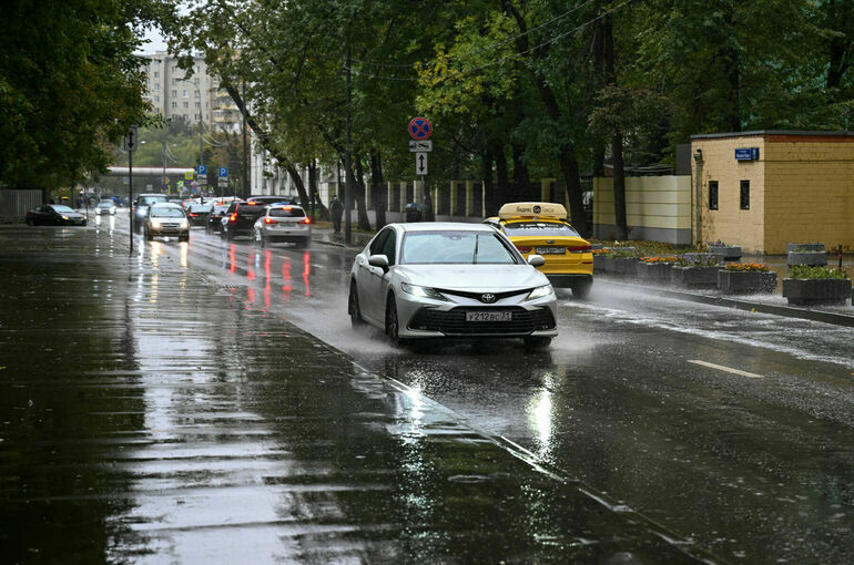 Москвичей в воскресенье ждут ливни и грозы