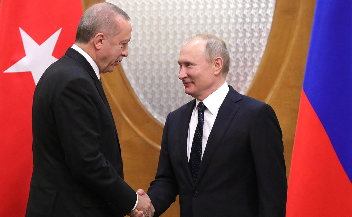 Песков сообщил о встрече Путина и Эрдогана 4 сентября в Сочи