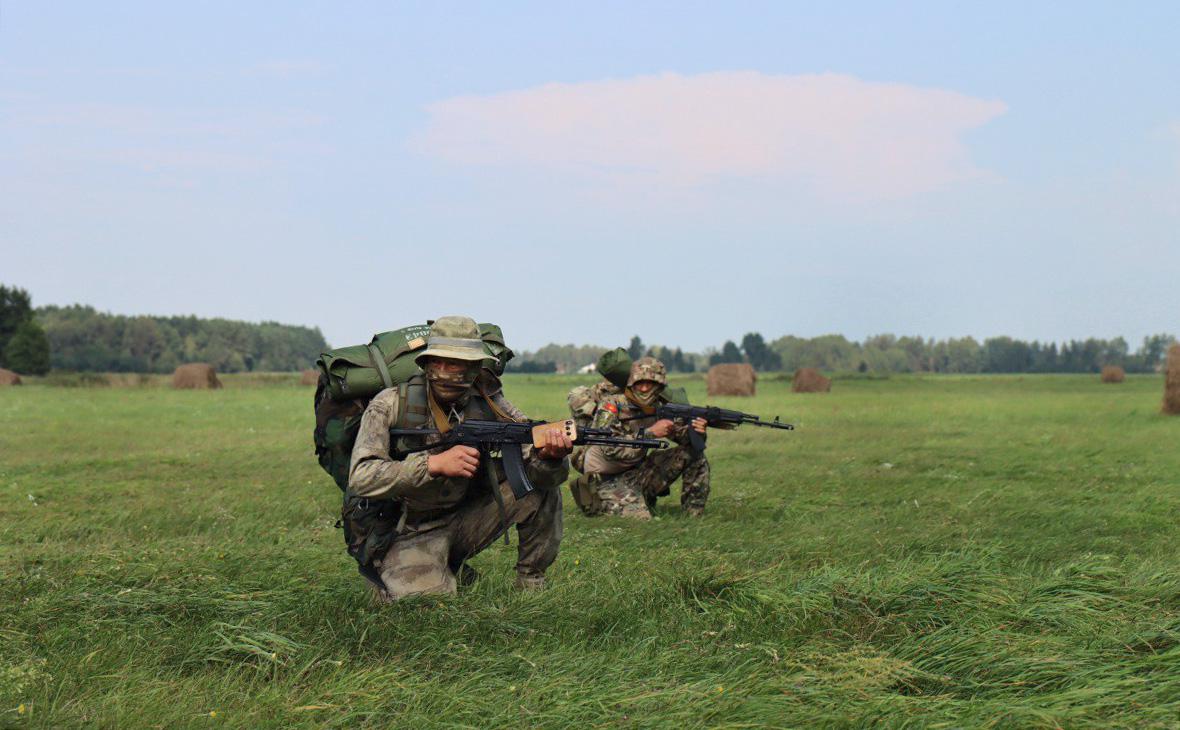 На учениях ОДКБ в Белоруссии отразили «прорыв незаконного формирования»