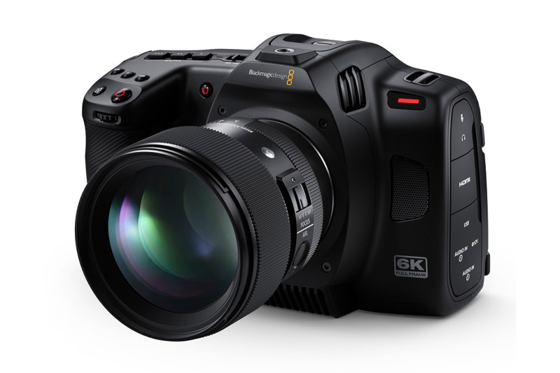 Представлена компактная полнокадровая камера Blackmagic Cinema Camera 6K за $2595