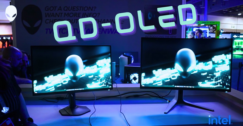 Alienware показала первые в мире игровые QD-OLED-мониторы с разрешением 4K и частотой до 360 Гц