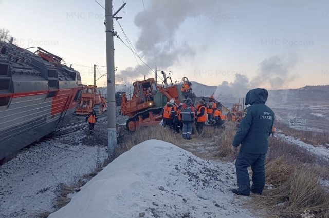 СК возбудил уголовное дело по факту схода с рельсов вагонов в Забайкалье