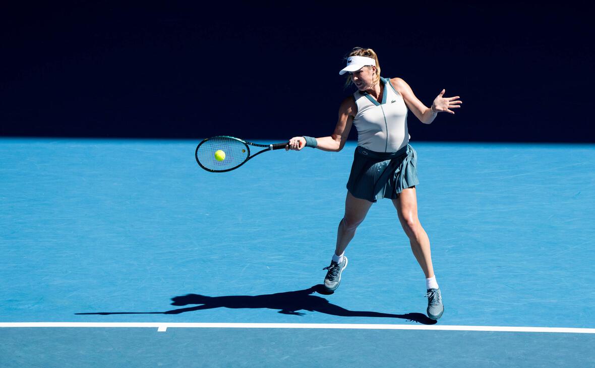 Павлюченкова снялась с парного матча на Australian Open из-за травмы