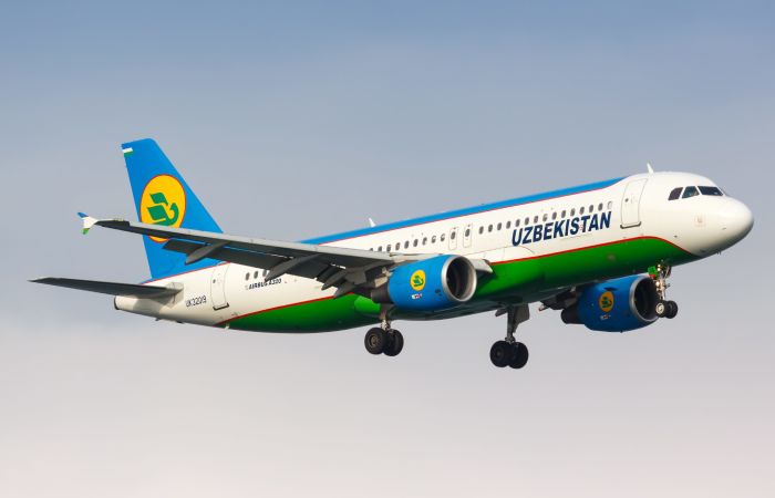 Uzbekistan Airways с 16 февраля начнет полеты из Ферганы в Красноярск