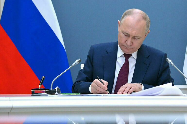 Путин подписал указ о военных сборах в 2024 году
