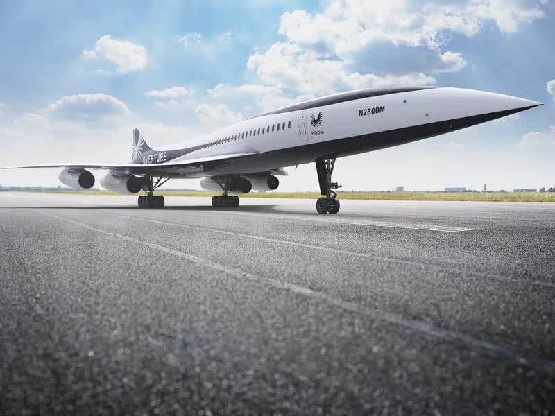 Прототип сверхзвукового пассажирского самолёта Boom Supersonic впервые взлетел