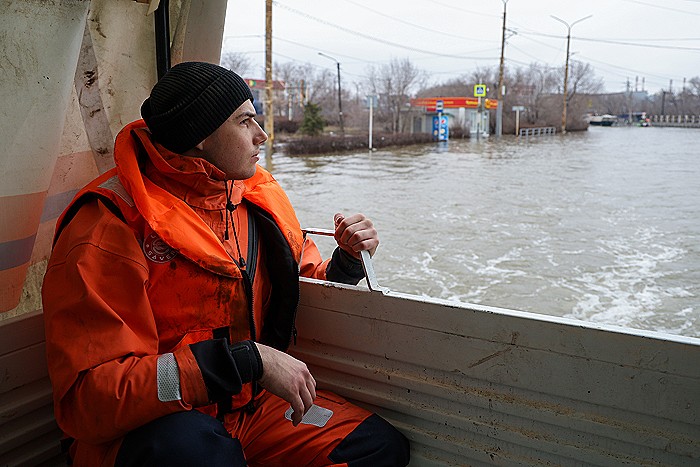 Уровень реки Урал у Оренбурга вырос на 8 см, до опасного уровня осталось 66 см