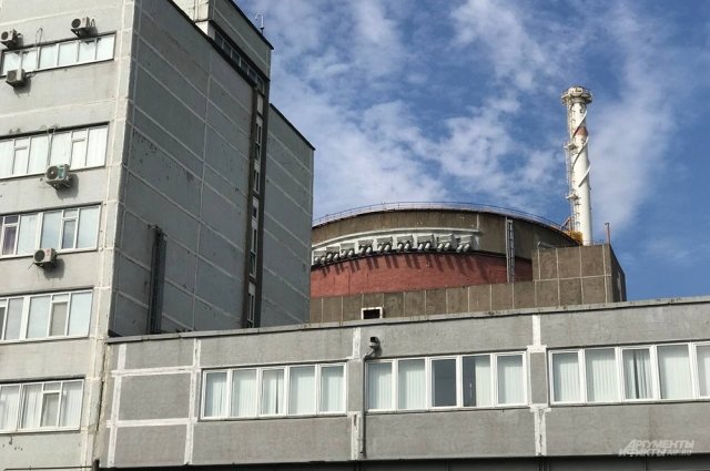 Над Запорожской АЭС сбили украинский дрон-камикадзе