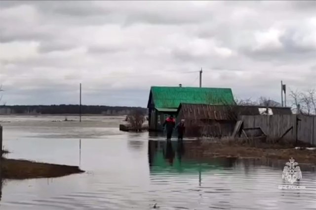 МЧС: пик паводка в Кургане ожидается 14–15 апреля