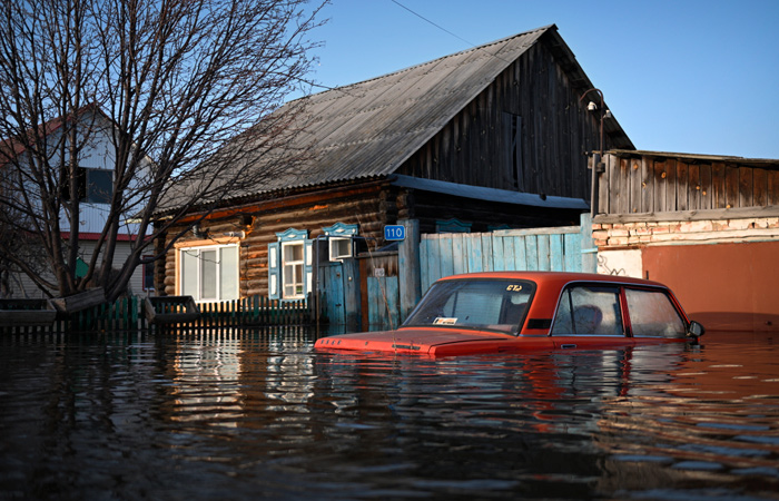 Уровень воды в Тоболе у Кургана за 12 часов снизился на 11 см