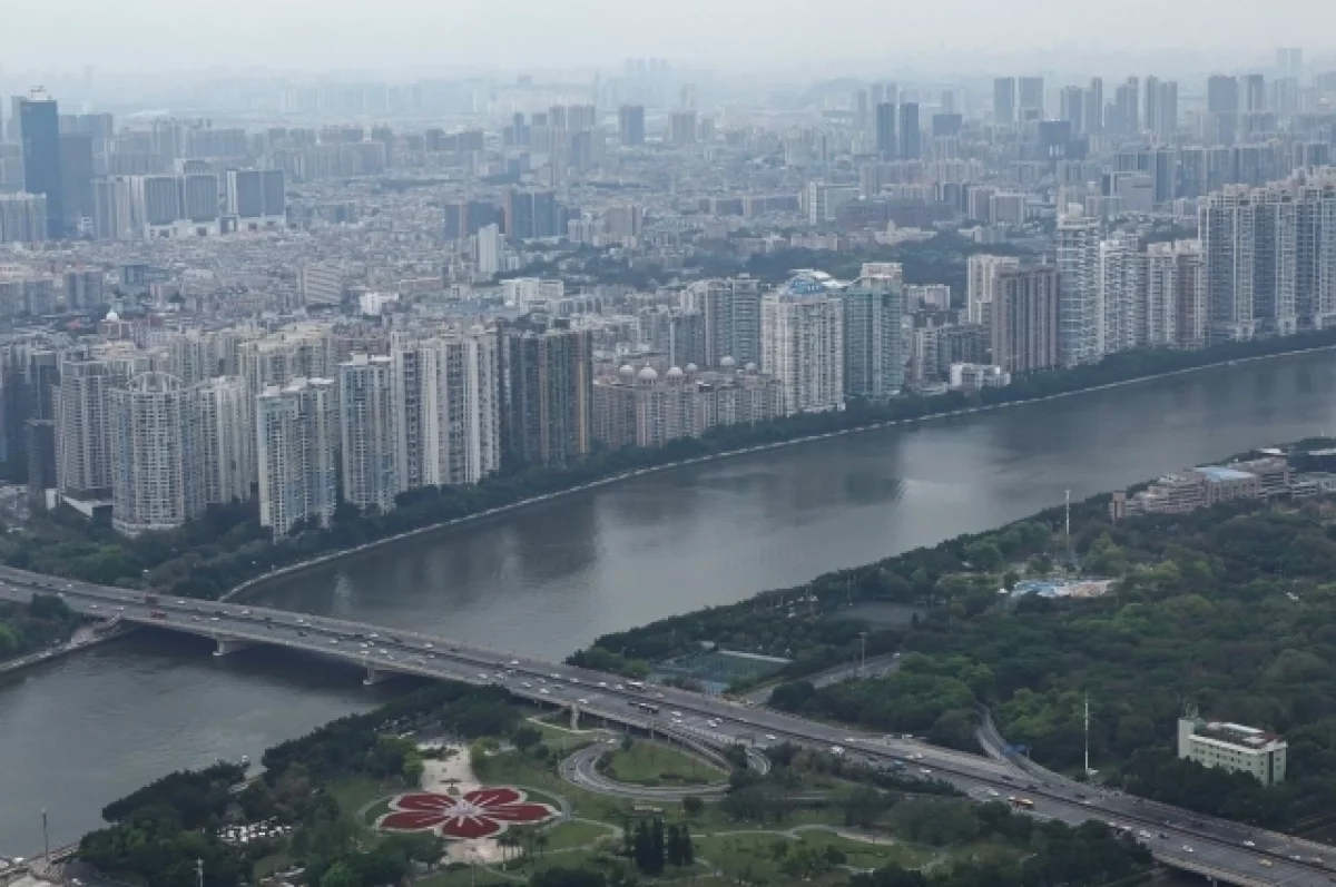 В китайской провинции Гуандун обрушилась скоростная автомагистраль