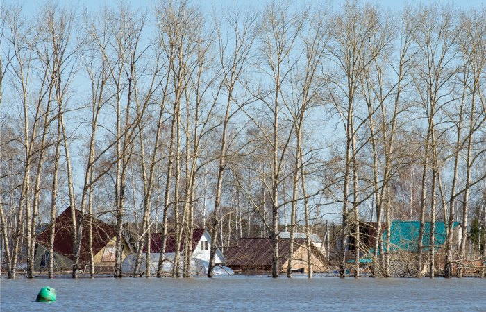Количество подтопленных домов в России снизилось до семи тысяч