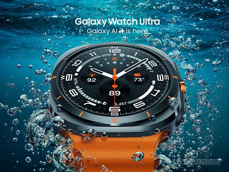 Samsung представила флагманские смарт-часы Galaxy Watch Ultra с рекордной автономностью до 100 часов