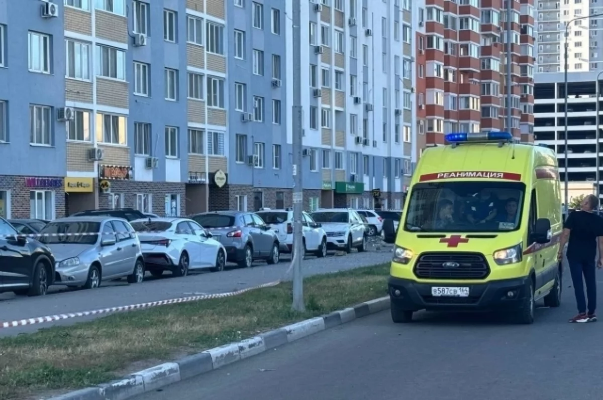 В результате атаки БПЛА на многоэтажный дом в Энгельсе никто не пострадал