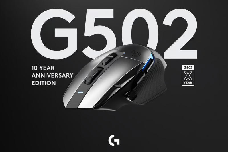 Logitech представила алюминиевую мышь G502 X Plus AL Edition, но продавать её не будет