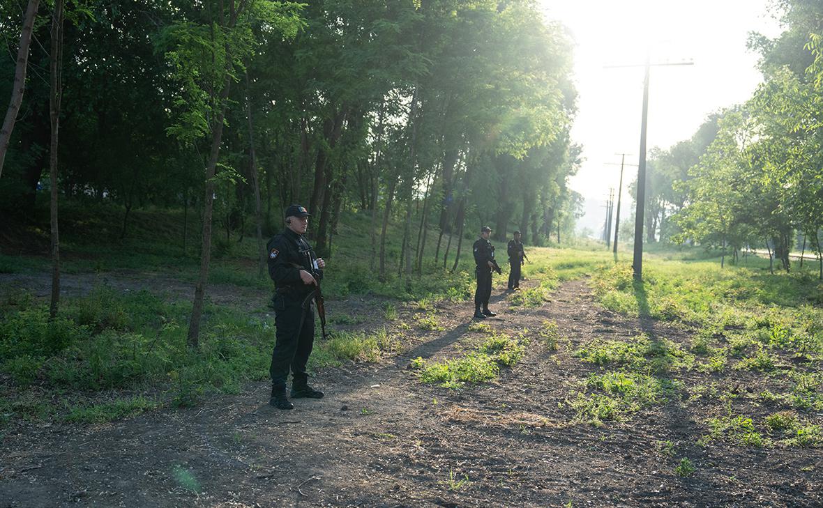 В Кишиневе упал неизвестный дрон