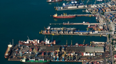 Грузооборот морских портов в 2016 году вырос на 6.7%