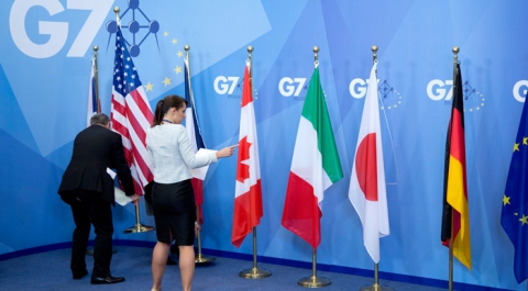 Германия и Италия не обсуждали приглашение России на саммит G7