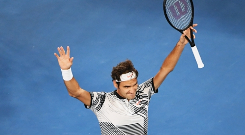 Федерер стал первым финалистом Australian Open