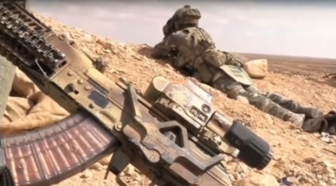 В Сирии «засветился» самый новый «калашников» АК-74М3