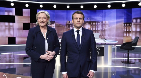 Выборы во Франции: Макрон выиграл последние предвыборные дебаты