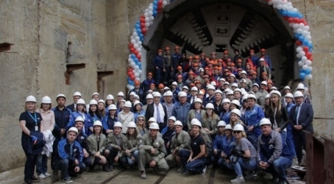 В Нижнем Новгороде завершена проходка 2-го тоннеля метро до станции «Стрелка»