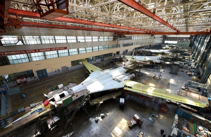Казанский авиазавод провёл промышленную сварку первого серийного ракетоносца Ту-160М2