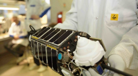 Новый российский наноспутник доставлен на орбиту