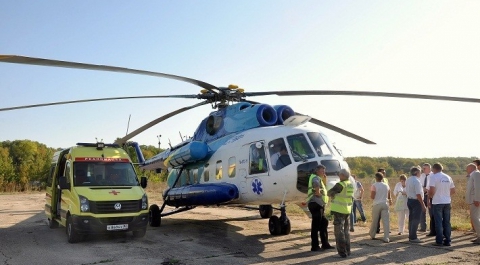 В Крыму впервые за десятилетия возобновили полеты вертолетов санавиации