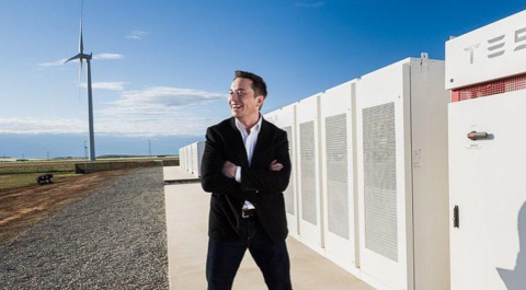 Tesla создала самый большой в мире аккумулятор на юге Австралии
