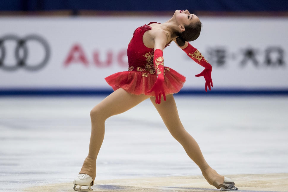 Алина Загитова выиграла короткую программу чемпионата мира