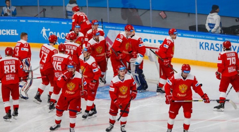 Российские хоккеисты обыграли американцев в третьем матче Универсиады