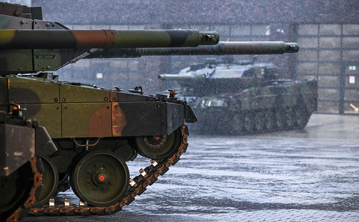 Минобороны сообщило об уничтожении двух танков Leopard