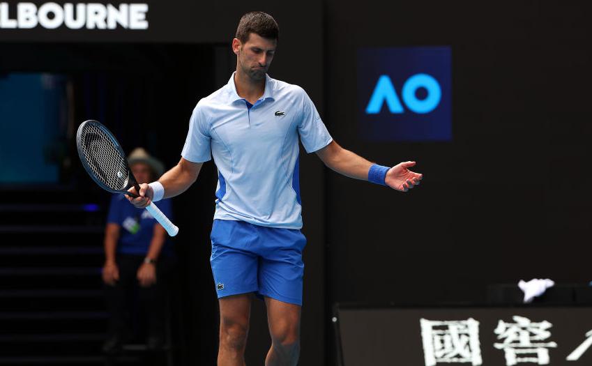 Джокович отказался считать «началом конца» поражение на Australian Open